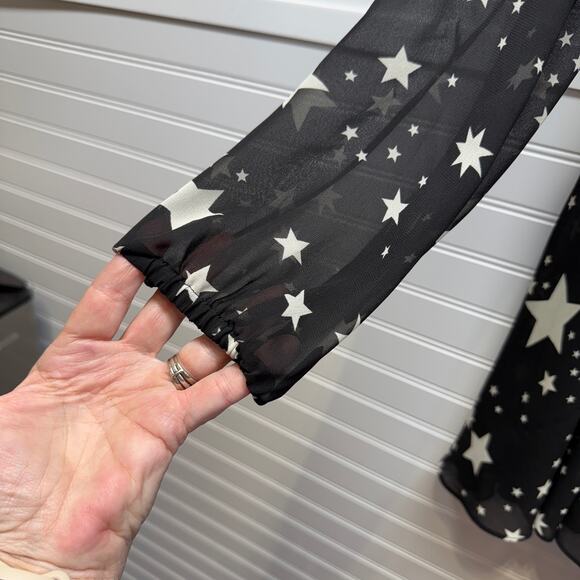 Lovers & Friends X Revolve Lana Star Print Dress Size M - Picture 7 of 15
